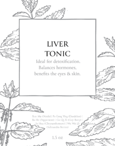 Liver Tonic Label