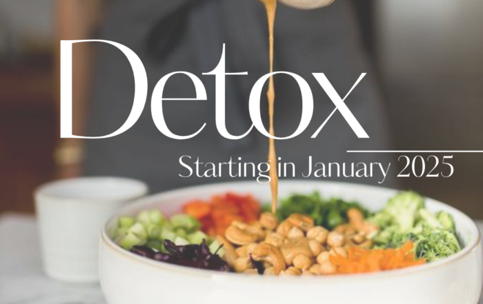 Detox 2025 with healthy food