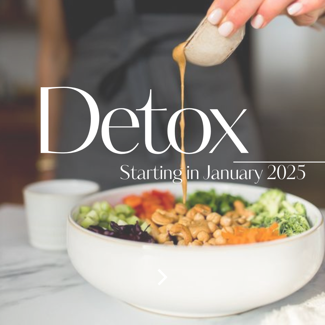 Detox 2025 with healthy food